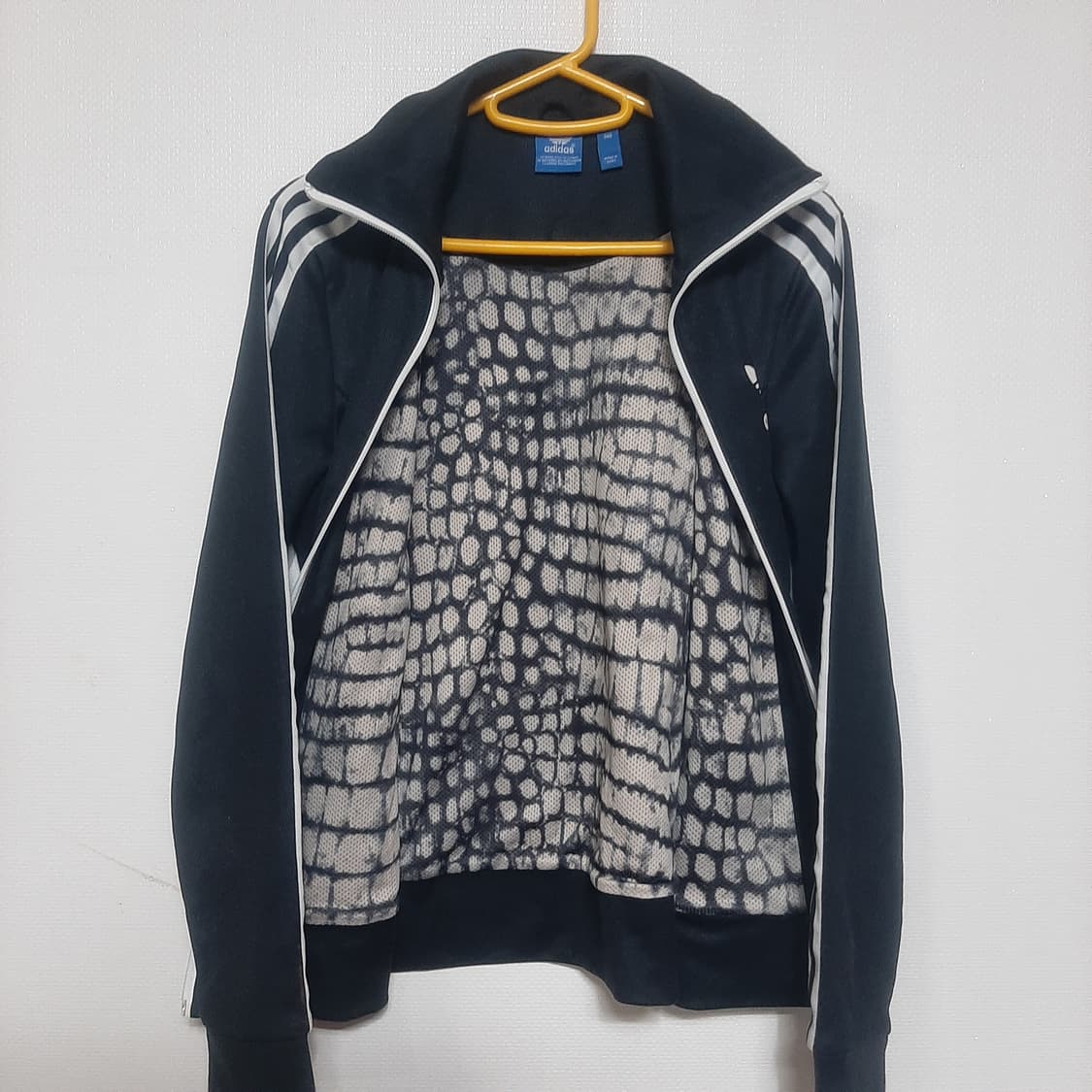 아디다스 삼선 유로파 블랙 트레이닝 져지 자켓 상품이미지4