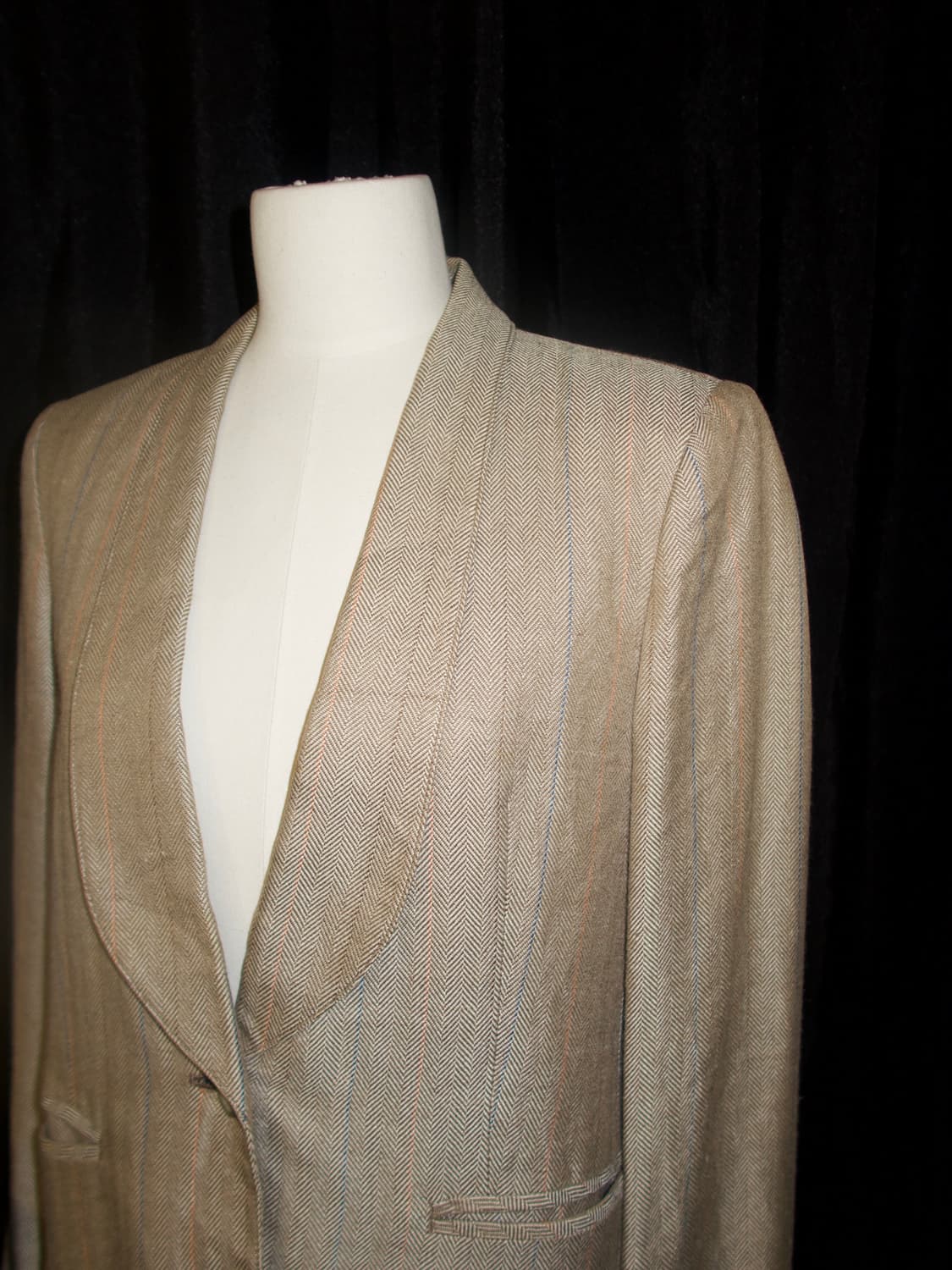 80s japan roll collar jacket  상품이미지4