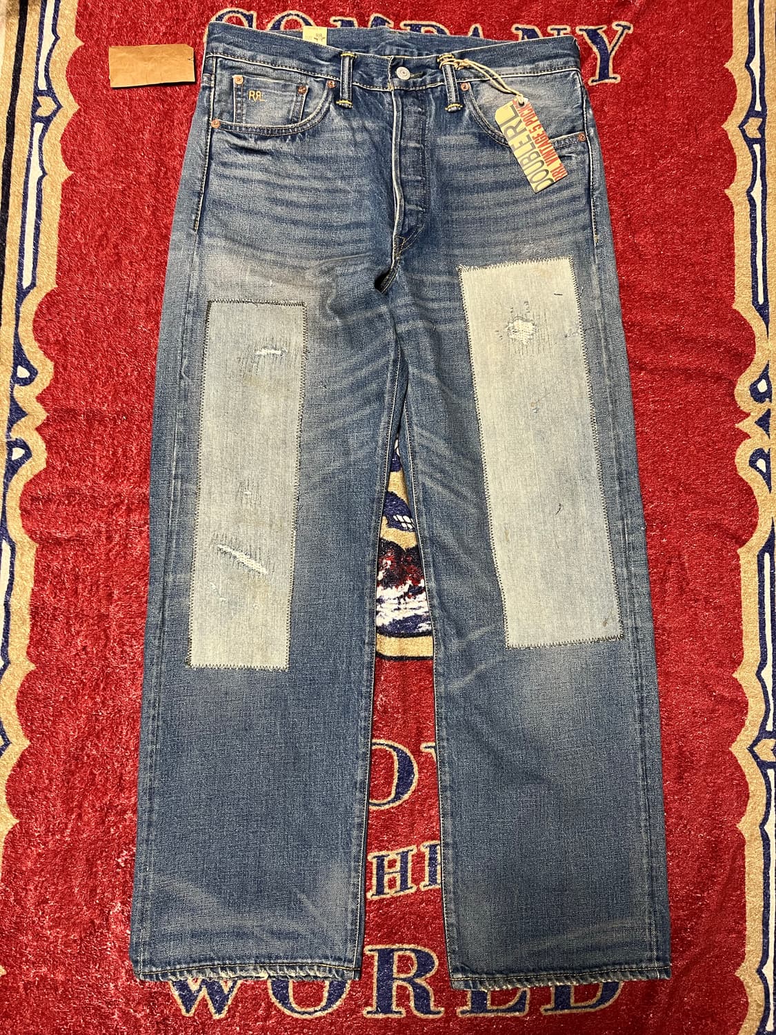 RRL 빈파포 미드랜드 셀비지 진  상품이미지1