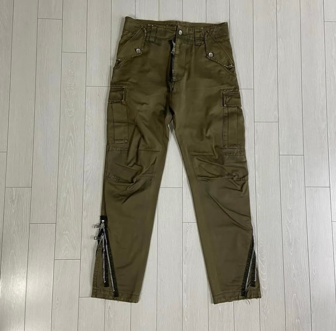 [44] AW03 돌체앤가바나 더블집업 카고 팬츠 상품이미지1