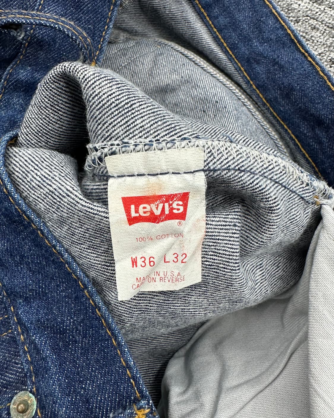 (허단44)90'S 리바이스 USA 501XX-M1128 상품이미지4