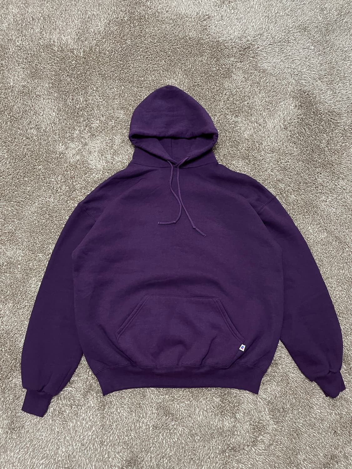 90s russell athletic hoodie purple 상품이미지1
