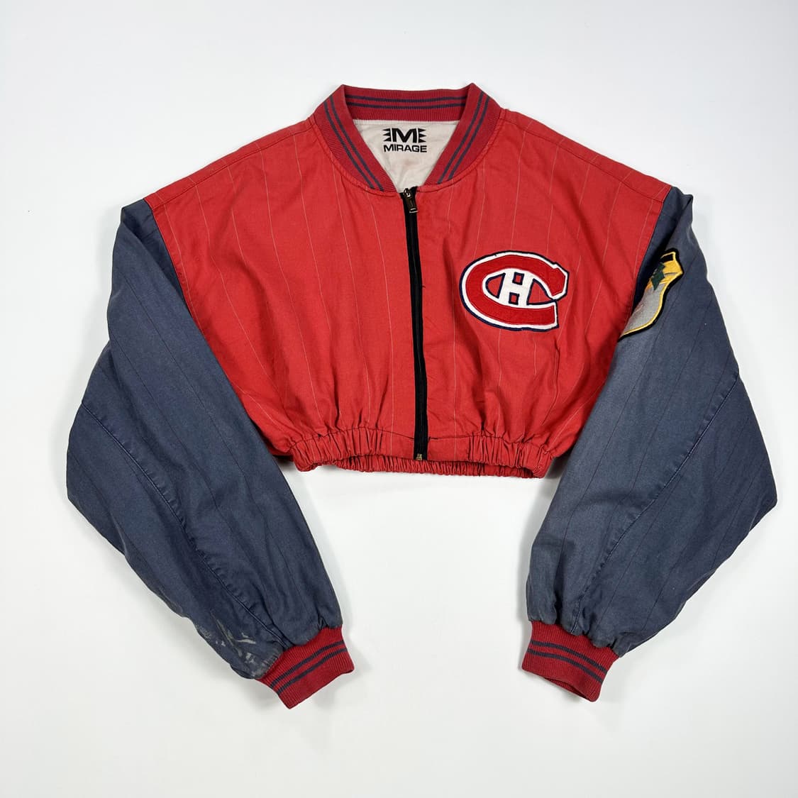 VTG 빈티지 몬트리올 캐네디언스 크롭 자켓 (L 여성추천) 상품이미지2
