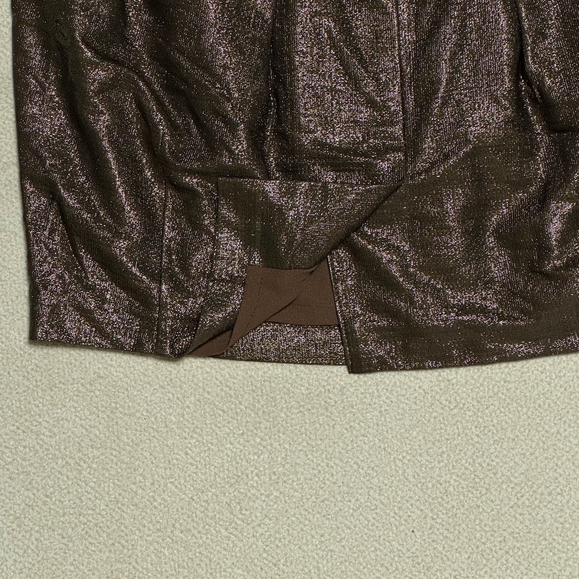 오브제 강진영 글리터 미니 스커트 상품이미지6