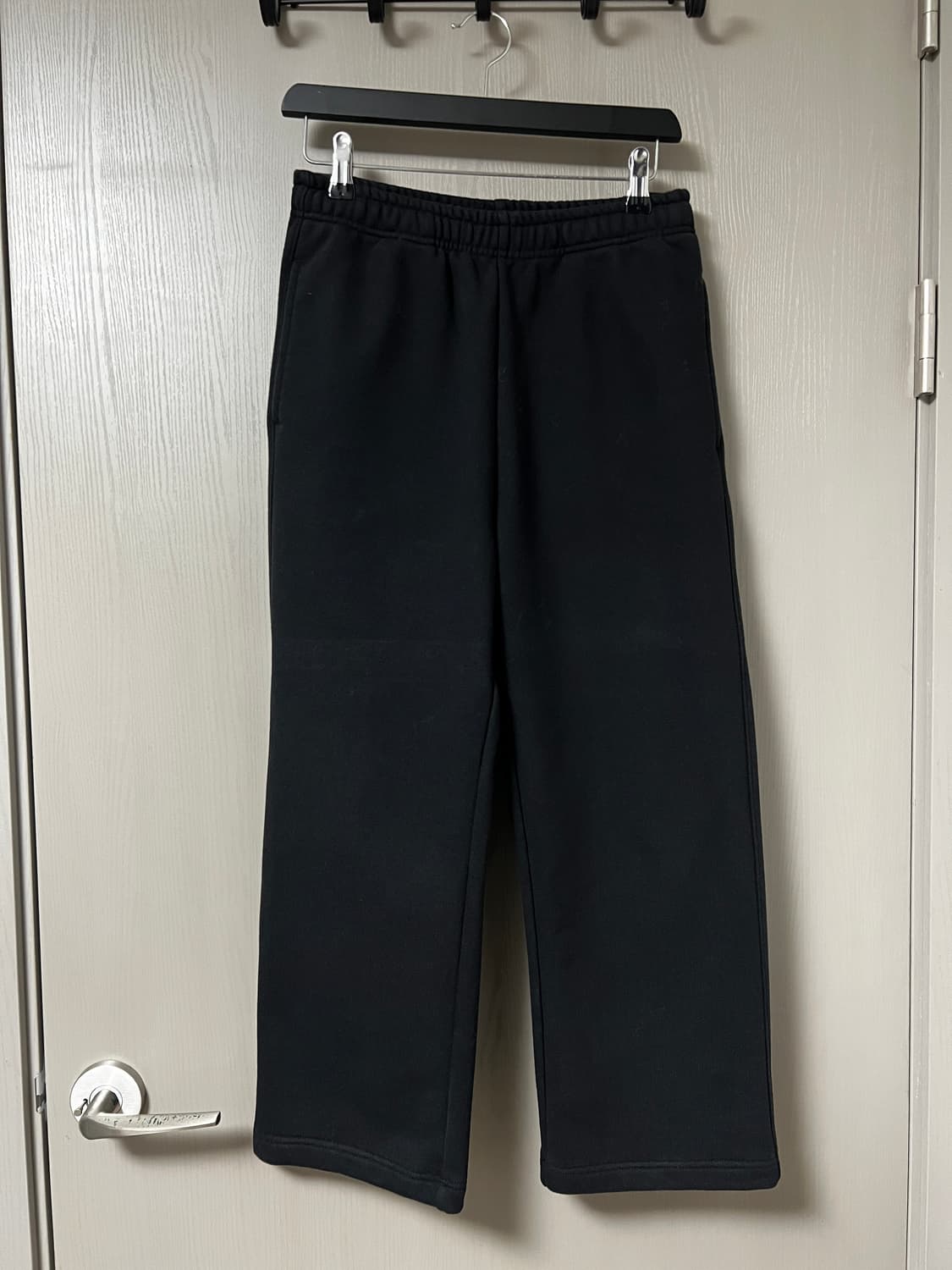 무신사 스탠다드 리사이클 라운지 스웨트 팬츠 / 블랙 상품이미지1