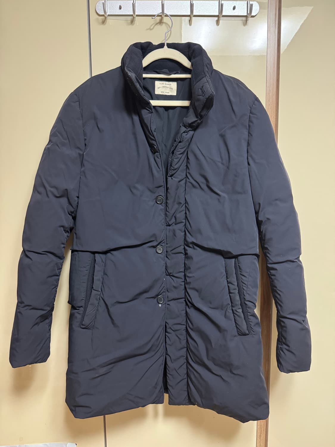 클럽모나코 차콜 구스다운 코트 상품이미지1