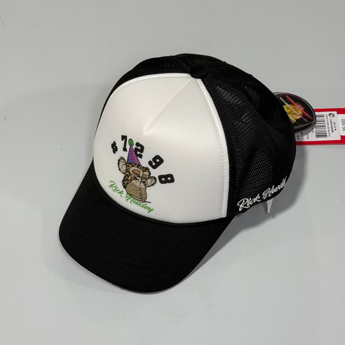 [SUPRA X #7298] MESH TRUCKER CAP BLACK 상품이미지1