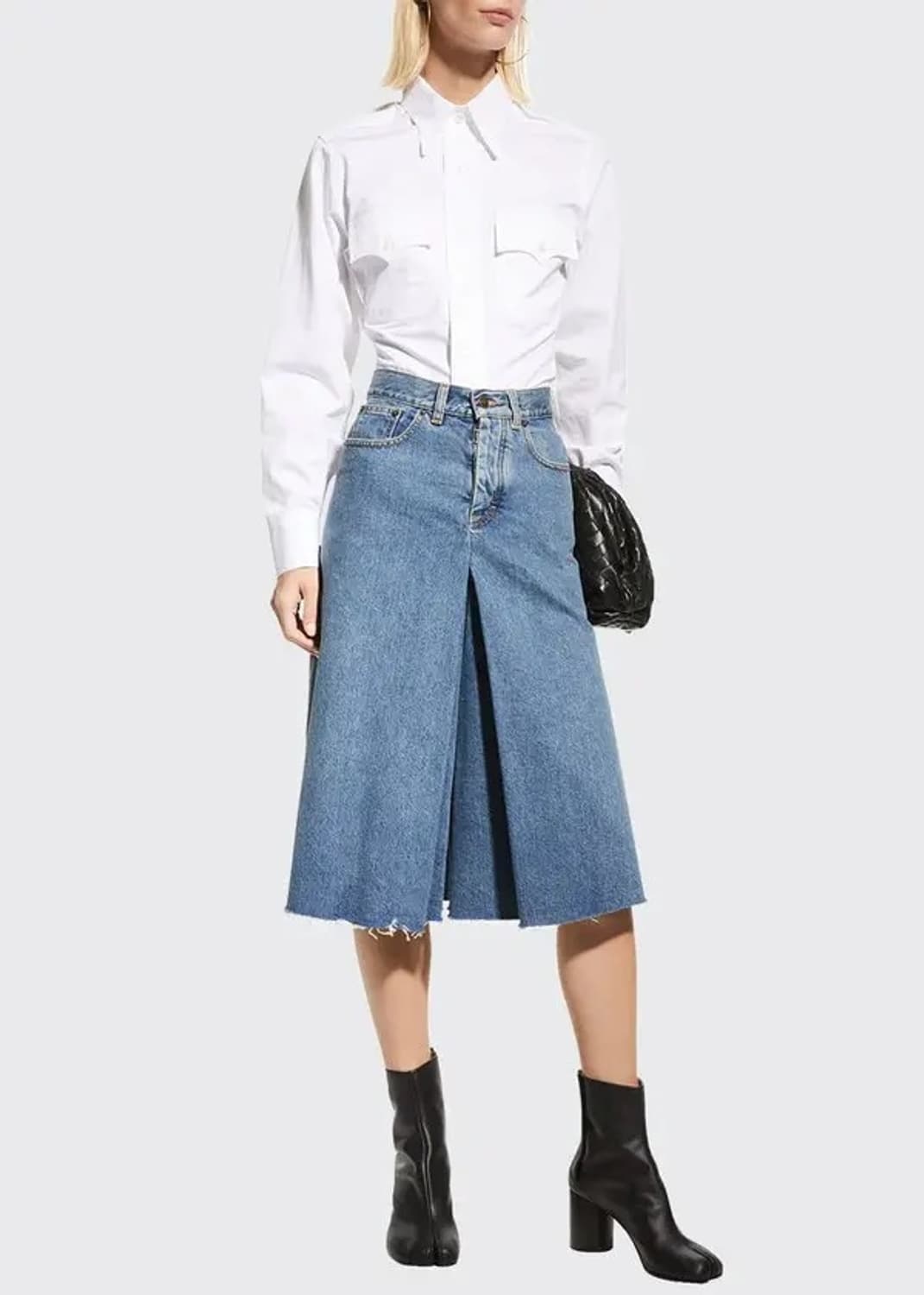 메종 마르지엘라 Margiela 데님 퀼로트 큐롯 스커트 팬츠 쇼츠 상품이미지1