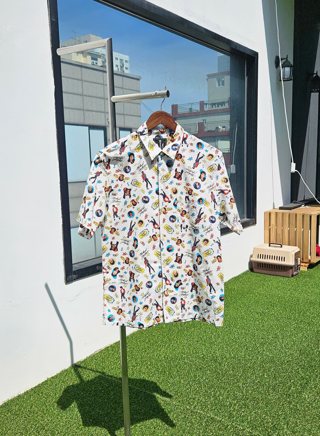 히스테릭글래머 마이클잭슨 하프 셔츠 상품이미지1