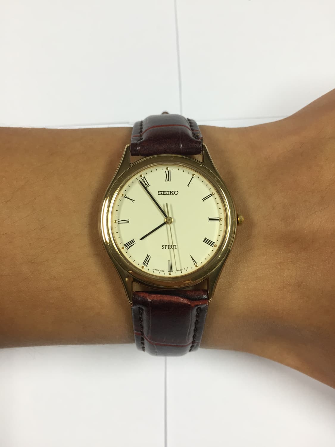 90s seiko spirit roman quartz gold 상품이미지2