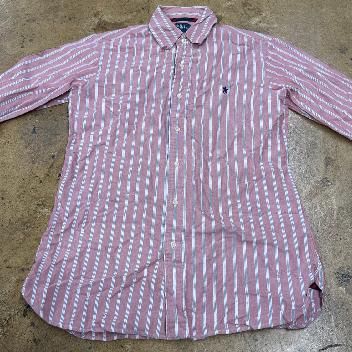 [정품/S] 폴로 랄프로렌 스트라이프 셔츠 b15 상품이미지3