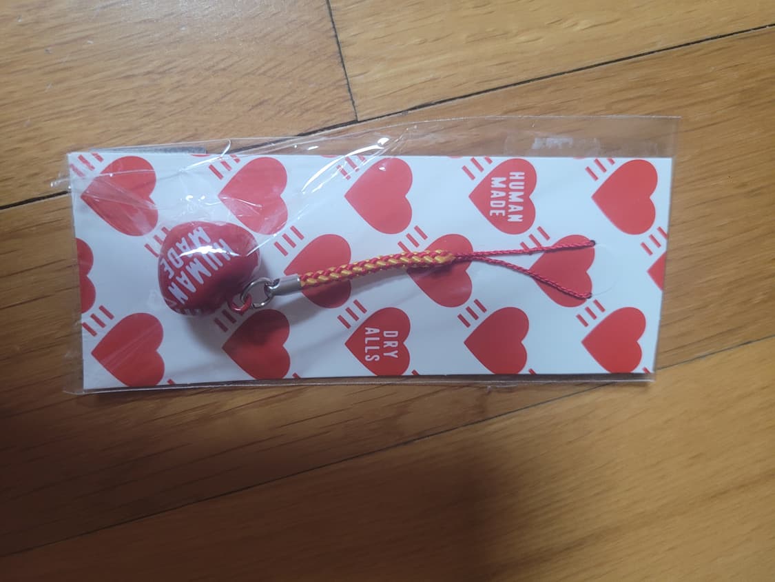 휴먼메이드 하트 벨 스트랩 레드 상품이미지1