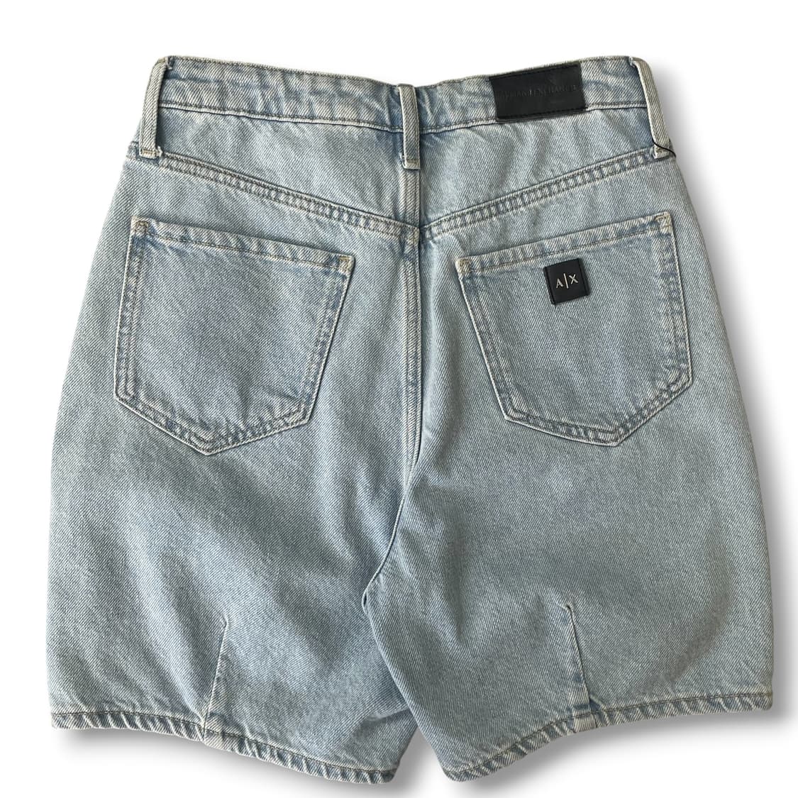 (25) 아르마니익스체인지 연청하프 데님팬츠 상품이미지2