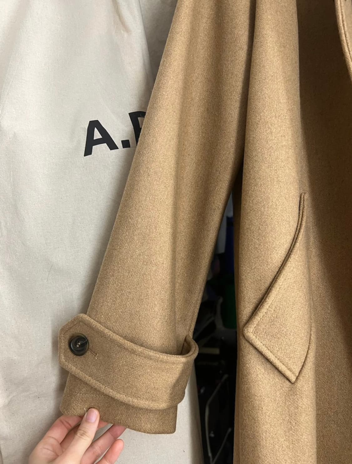 아페쎄 울코트 새상품(커버포함) 상품이미지3