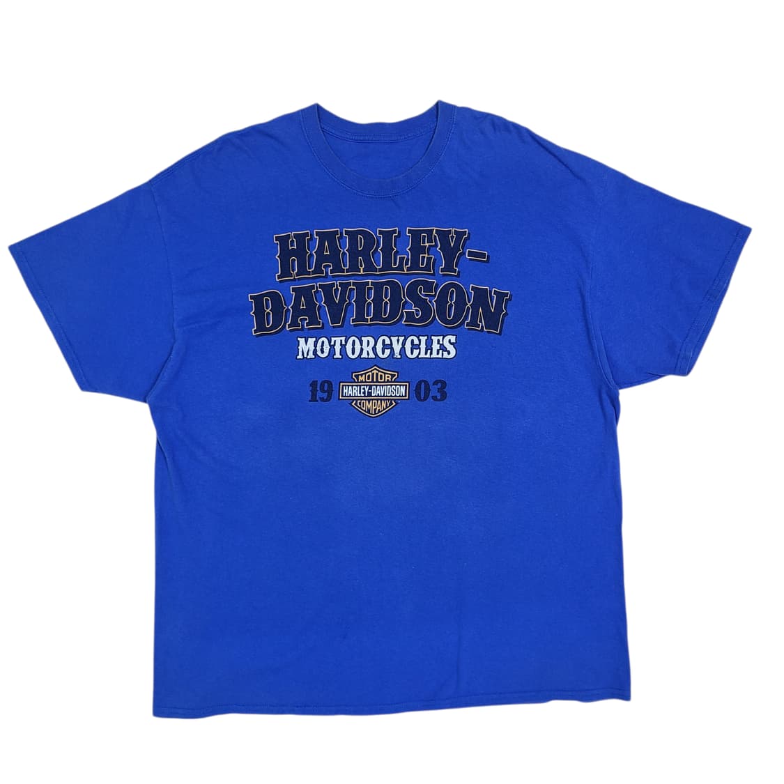 Harley-Davidson 블루 반팔 티셔츠 상품이미지1