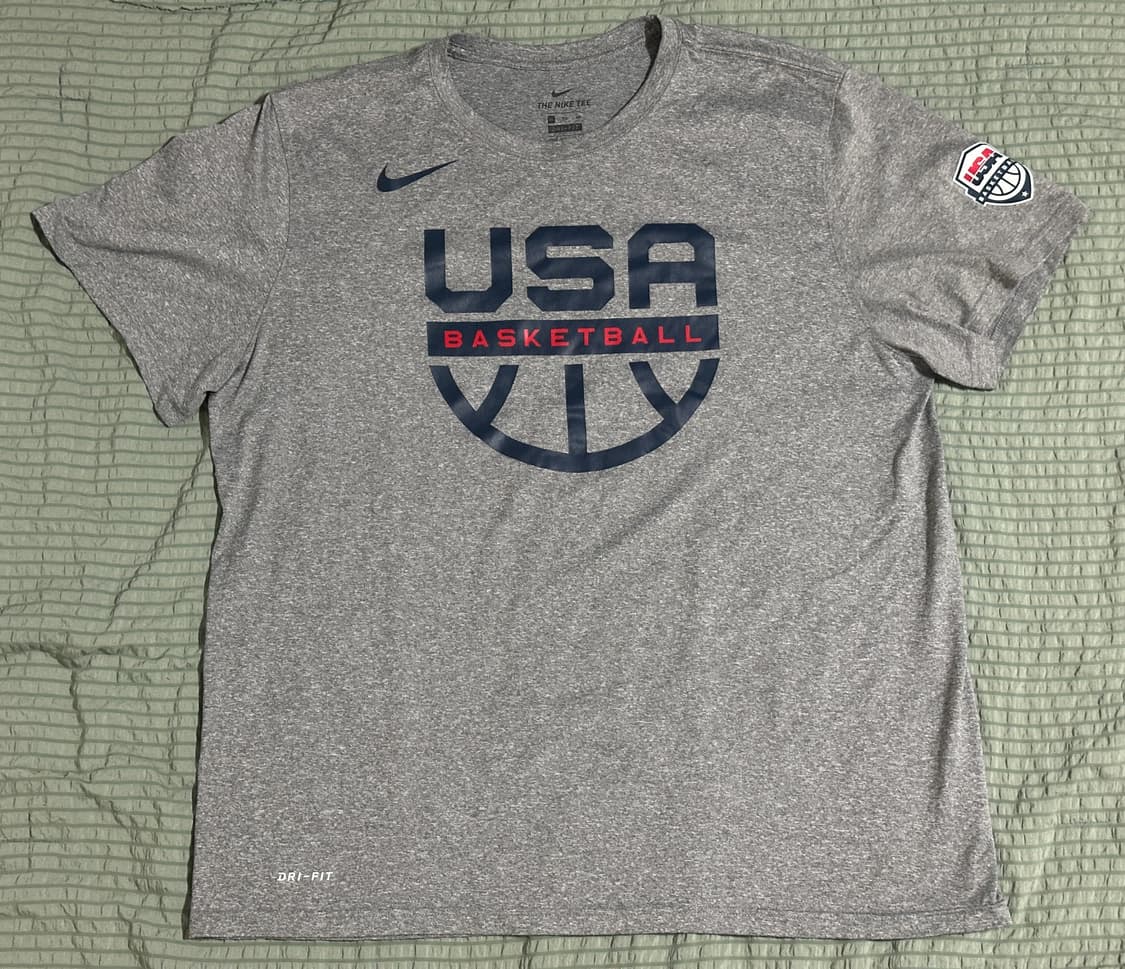 [3XL] 나이키 USA 국대 농구 드라이핏 반팔 - ASIA 상품이미지1