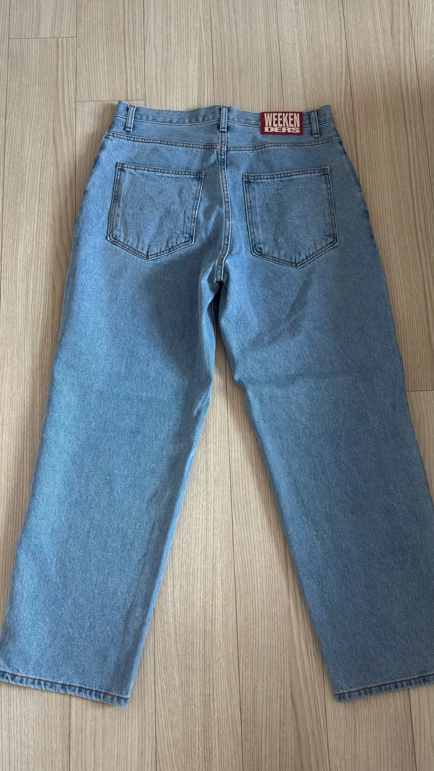 위캔더스 애플 데님 팬츠 L 상품이미지4