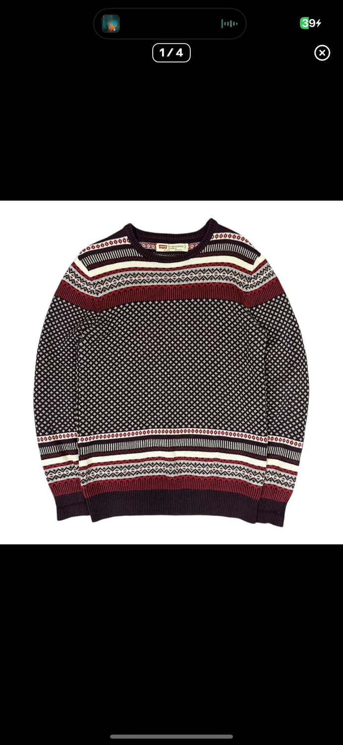  (바배) 리바이스 울 니트 상품이미지1