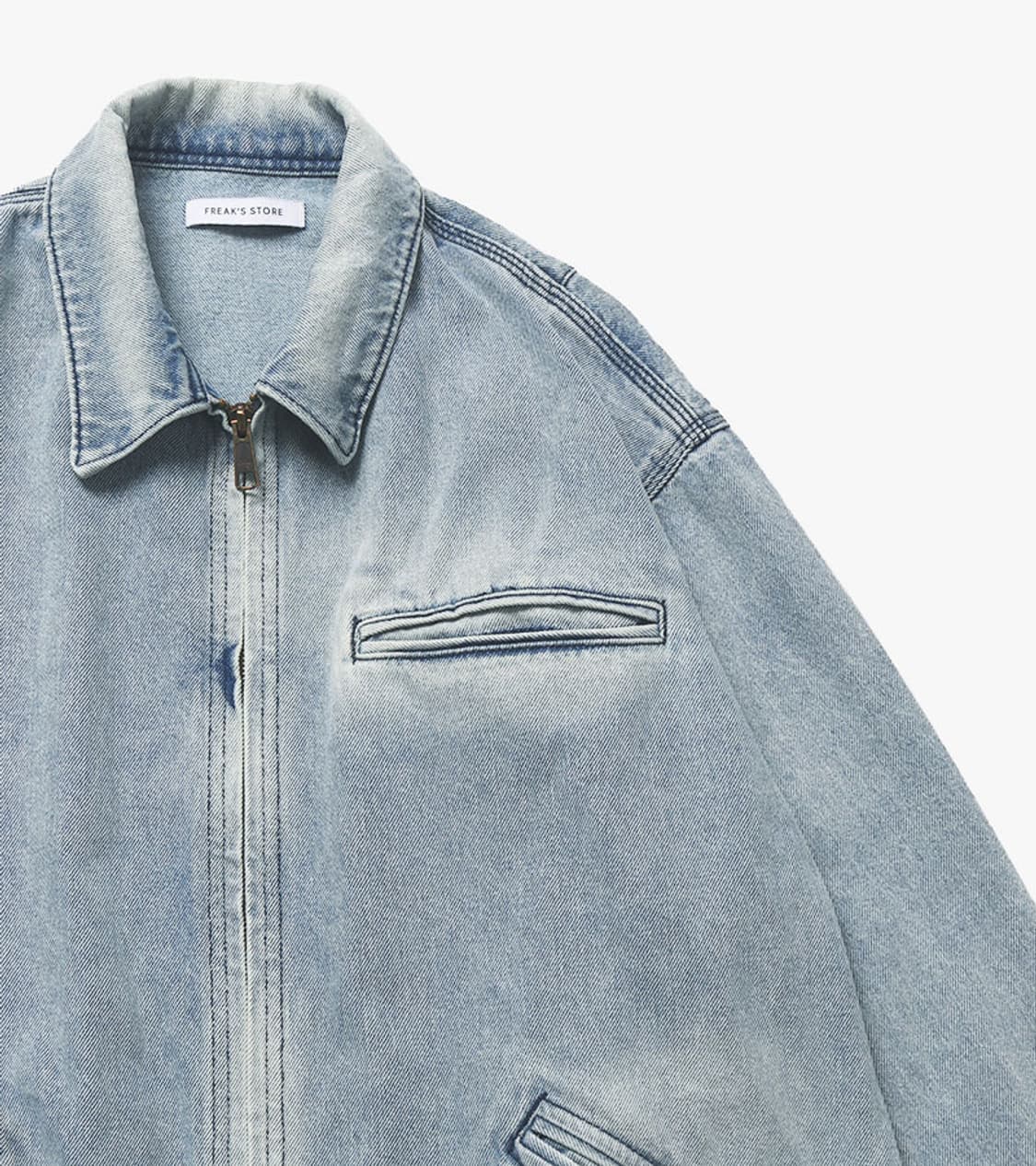FREAK’S STORE - 25SS FADE DENIM WORK JK 상품이미지4
