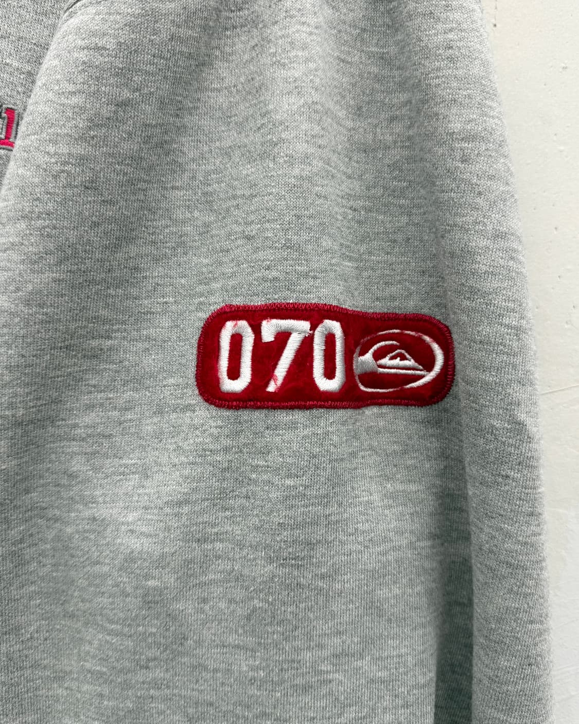 Quick Silver 00s 엠브로이더리 스웻 후드집업 상품이미지5