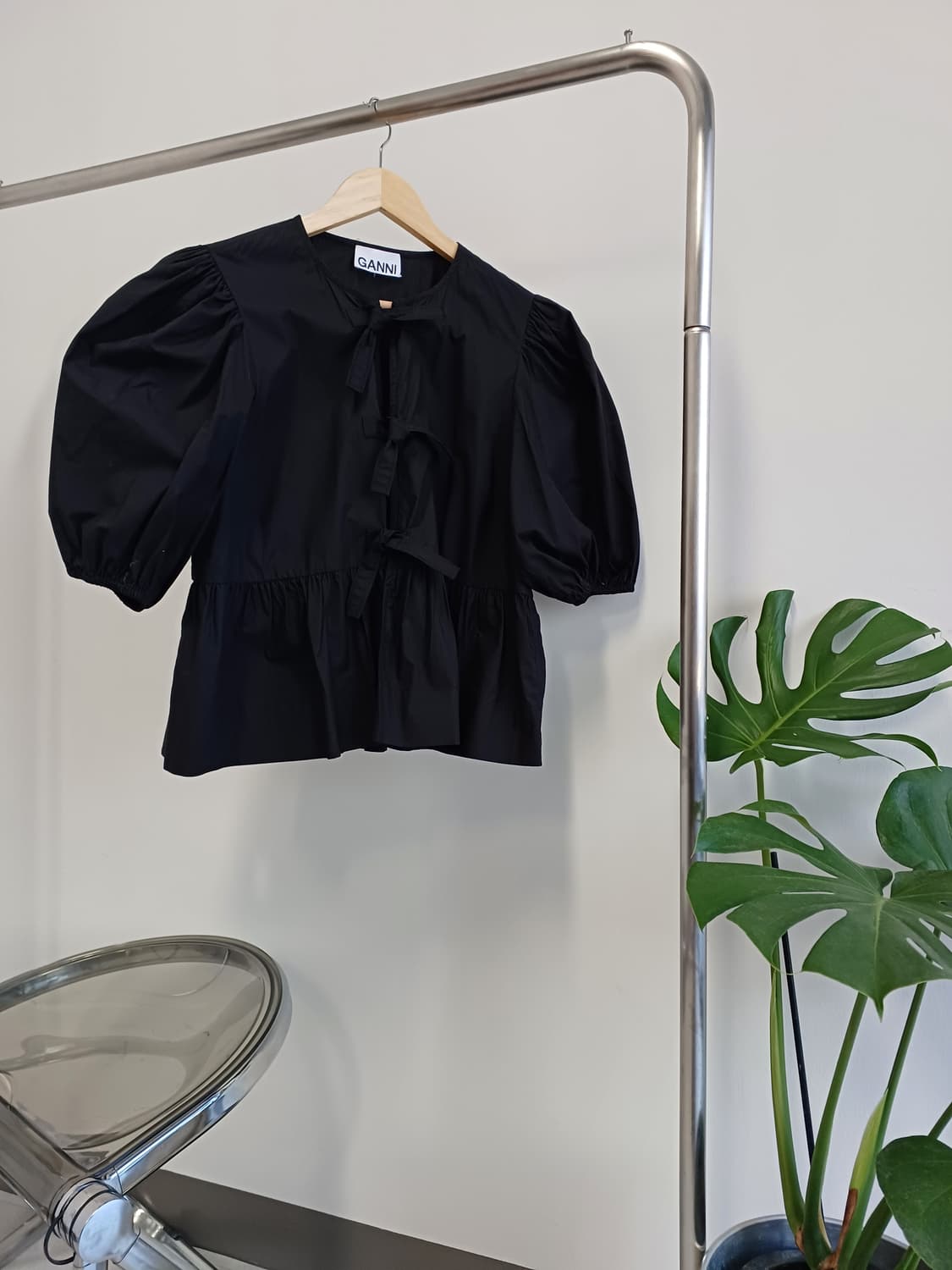 GANNI 가니  페플럼 블라우스 상품이미지2