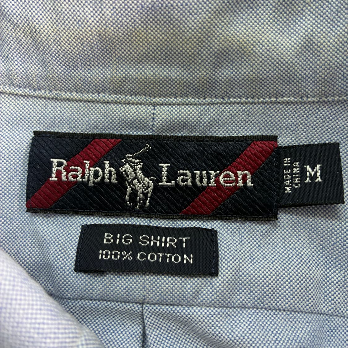 Polo  폴로 랄프로렌 자수 코튼 소라 솔리드 빅셔츠  상품이미지4