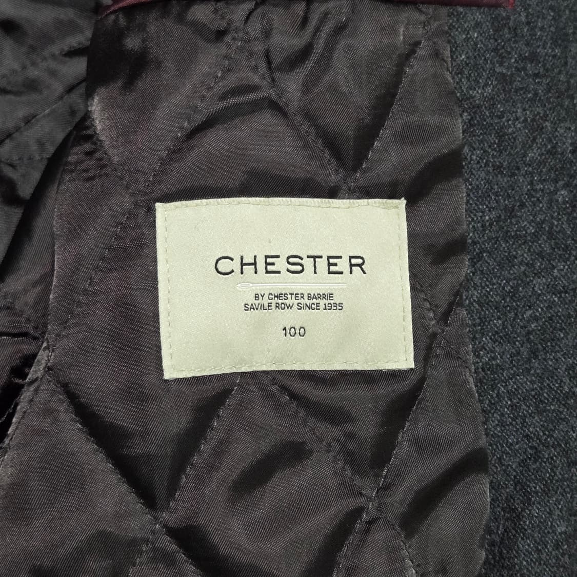 Chester Barrie 체스터 빈티지 누빔 자켓  상품이미지4