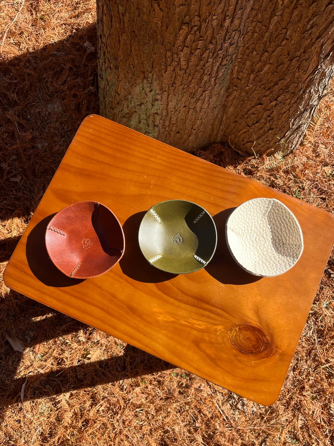 Leather plates (circle type) 상품이미지1