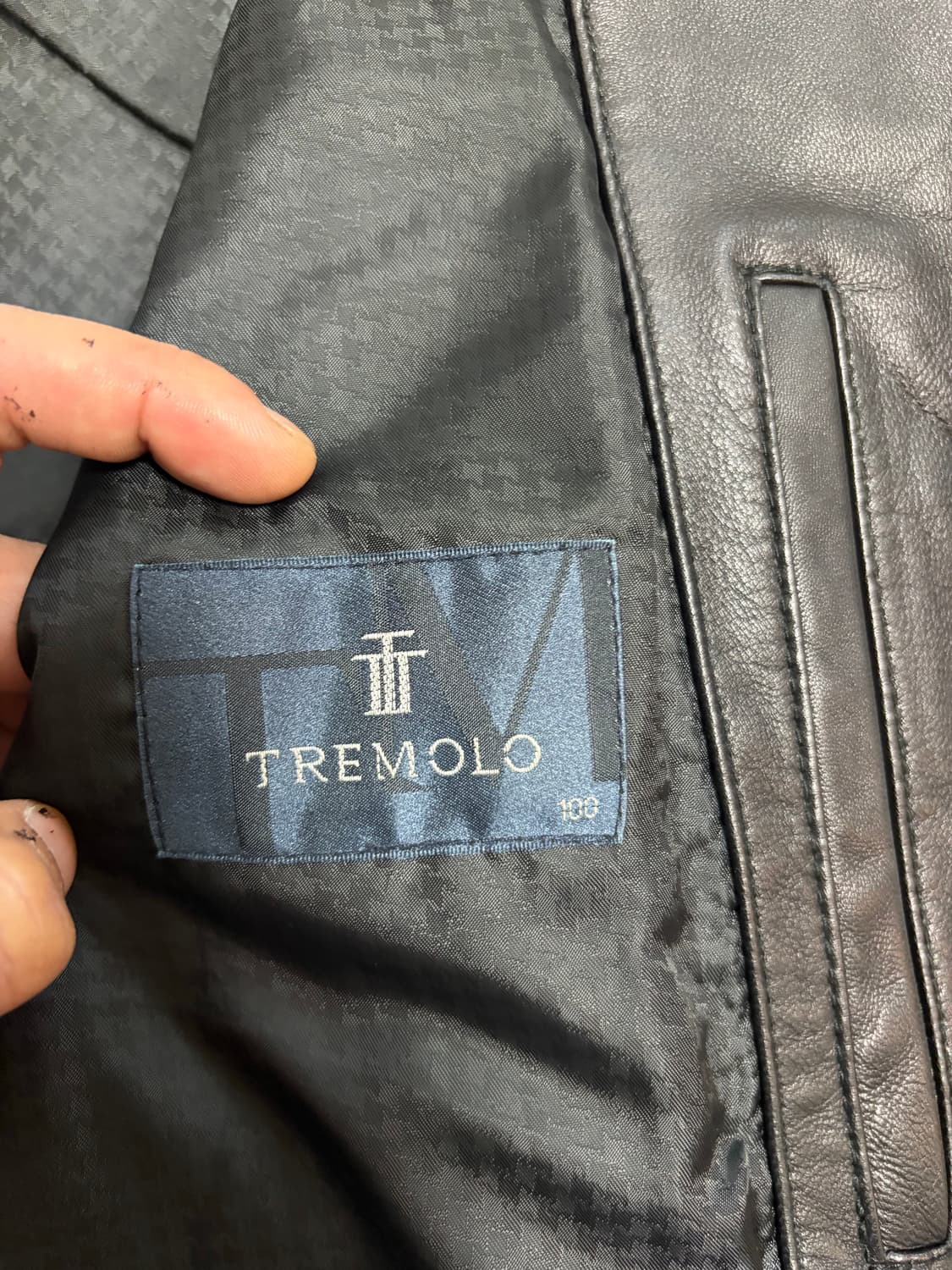 100-105) 램스킨 레이서 양가죽 자켓  상품이미지9