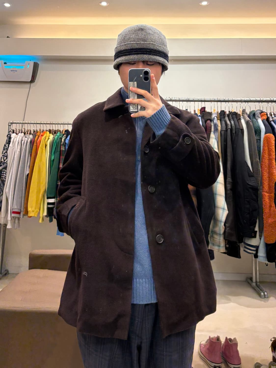 입생로랑 캐시미어 코트 상품이미지8