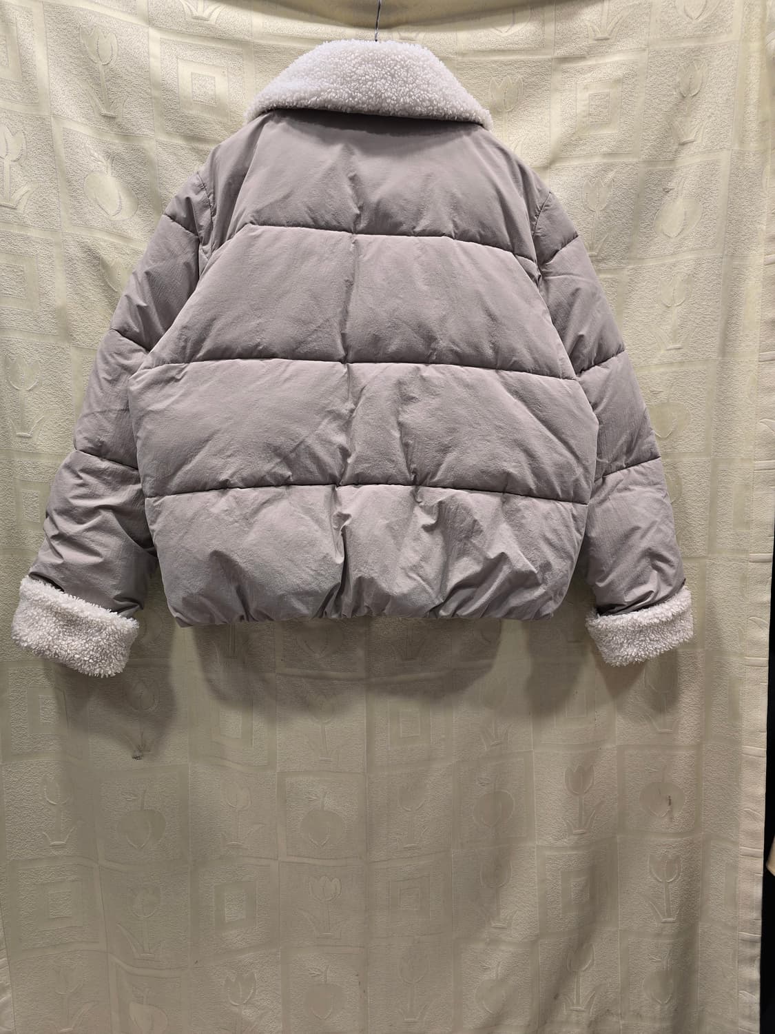 에잇세컨즈 양털 카라 숏패딩 S 상품이미지5