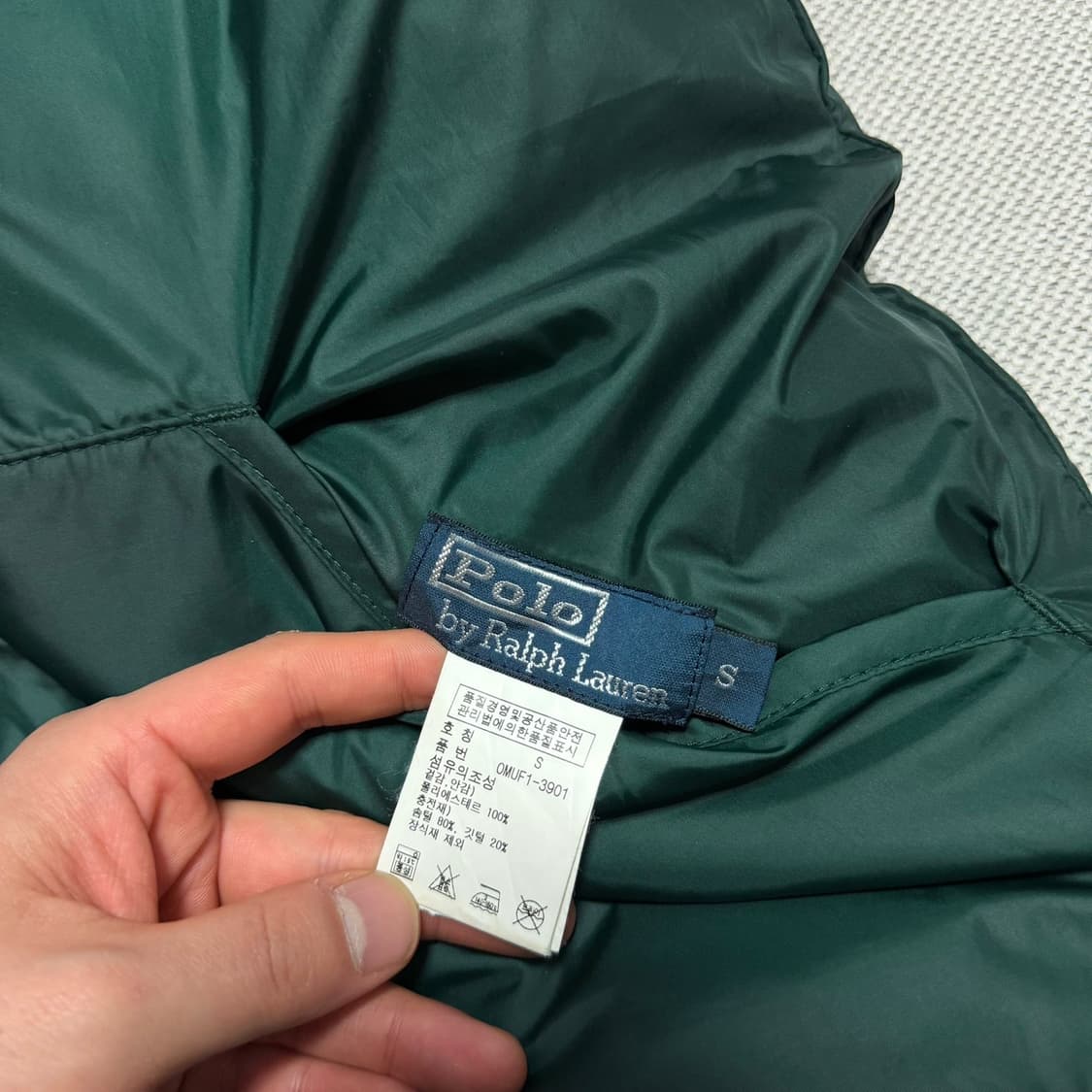 폴로 랄프로렌 리버시블 다운 패딩 조끼 상품이미지7