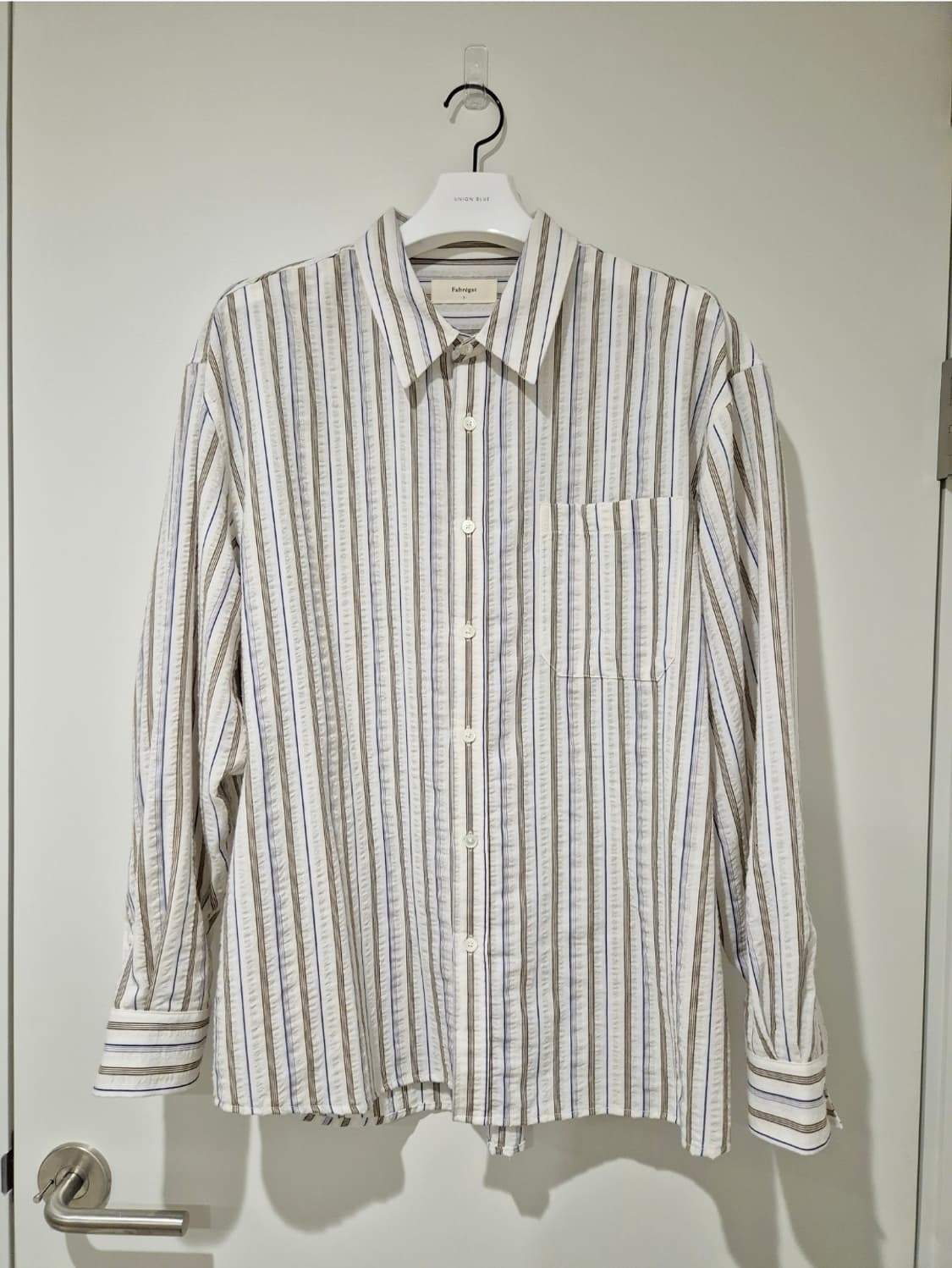 [파브레가] 노이 멀티 스트라이프 셔츠 3사이즈 상품이미지1