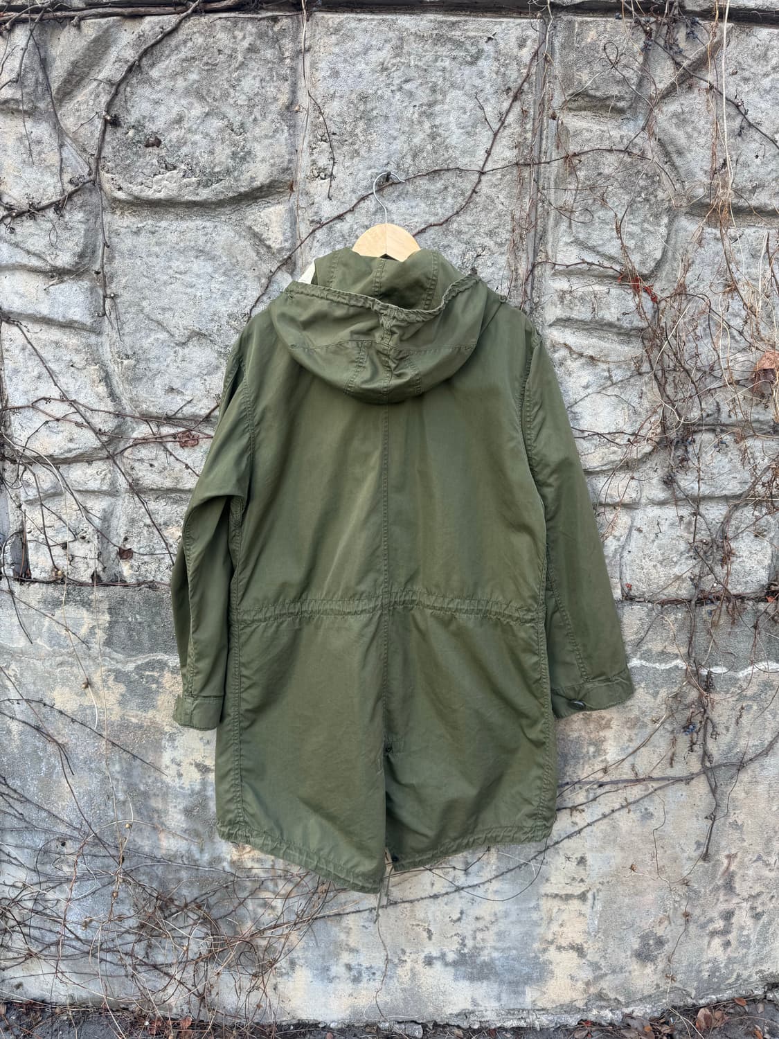 60s m51 미군 오리지널 피쉬테일 파카 쉘 m65 자켓 코트 상품이미지2