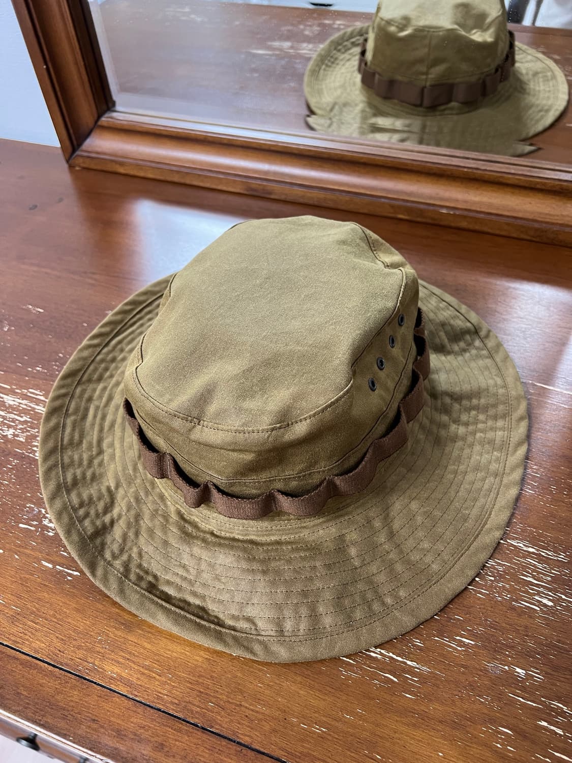 rrl 오일클로스 버킷햇 상품이미지1