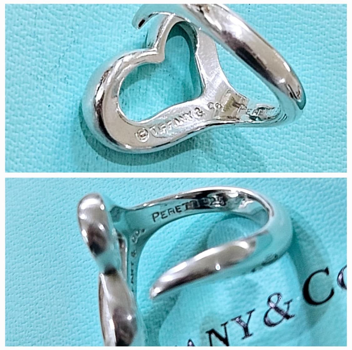 티파니앤코 오픈하트 반지 [10호/조절가능] 상품이미지2