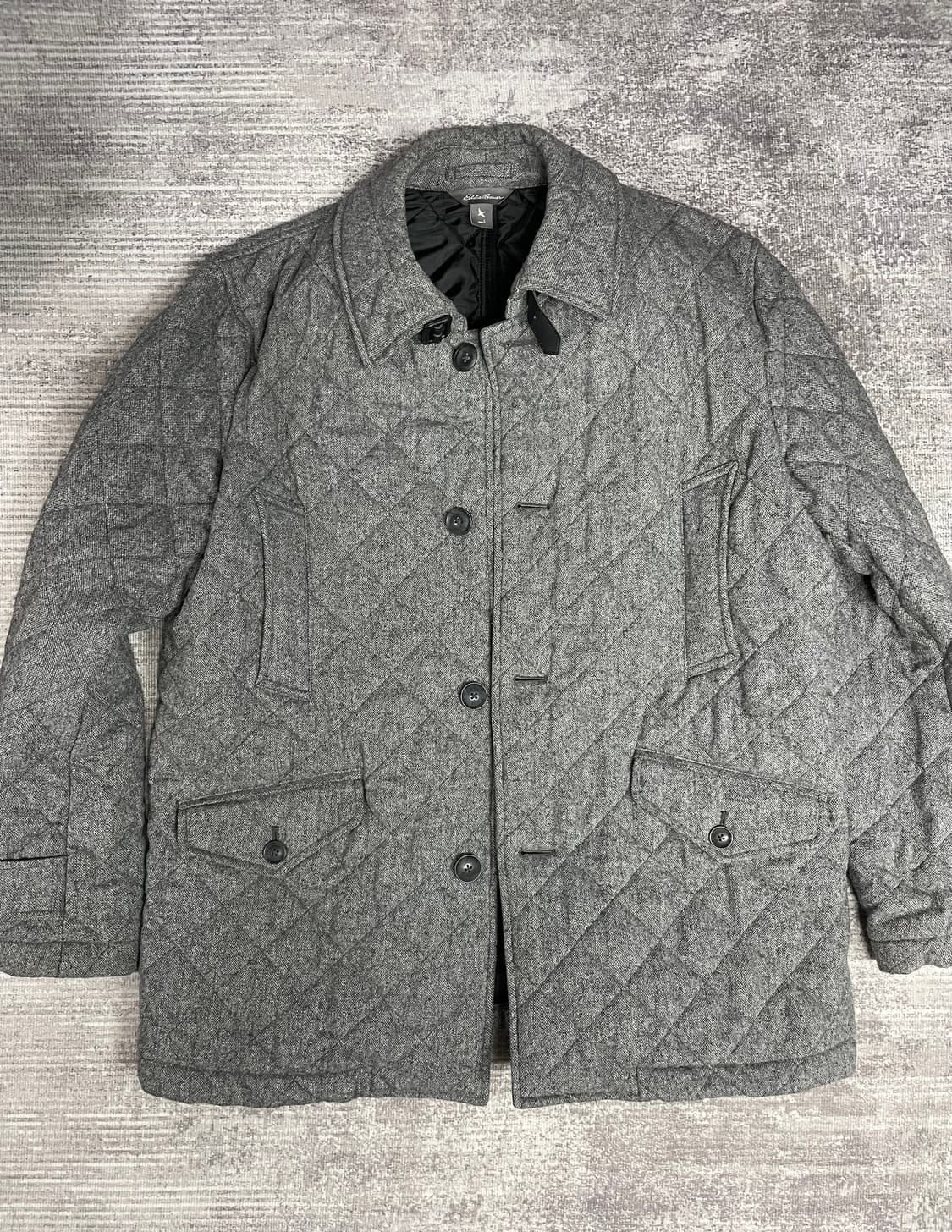 Vtg 에디바우어 울 퀼팅 헌팅자켓 상품이미지1