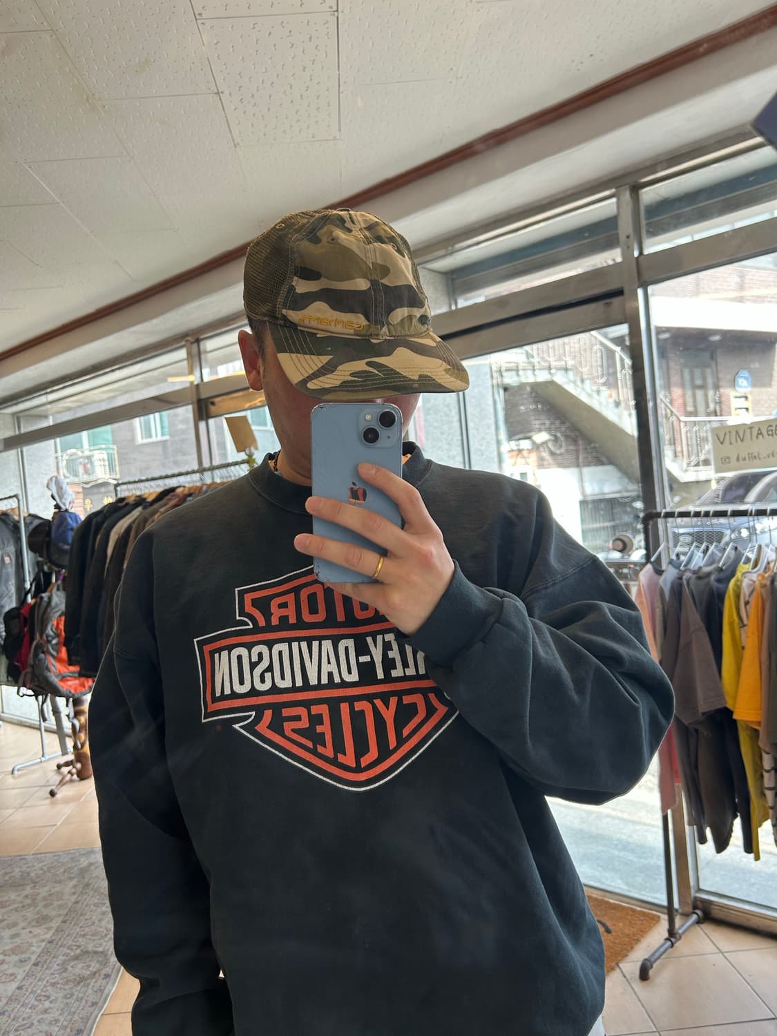 칼하트 카모 메쉬캡 상품이미지5