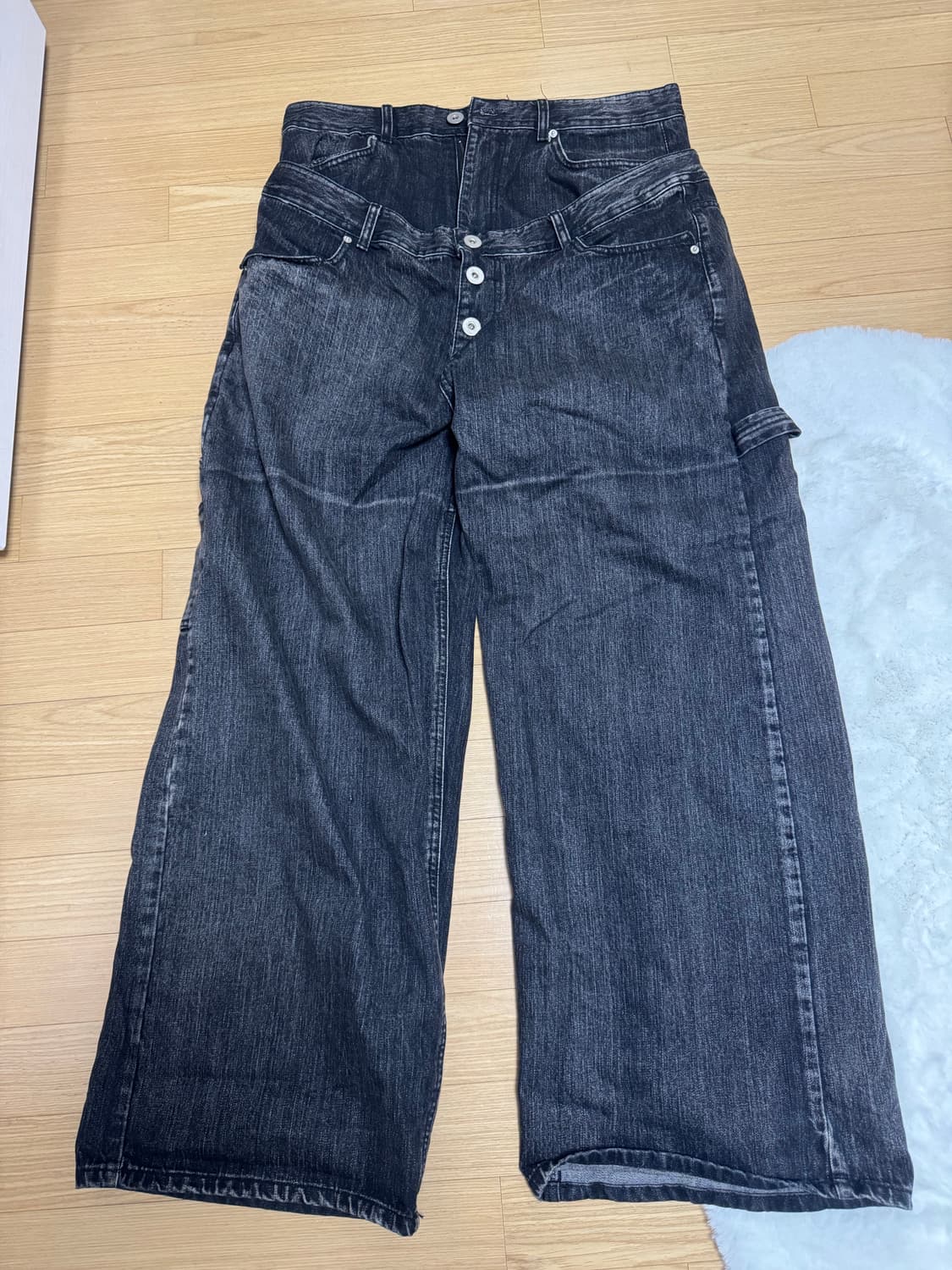 아이필럭키 Big x2 Double carpenter pants 상품이미지3