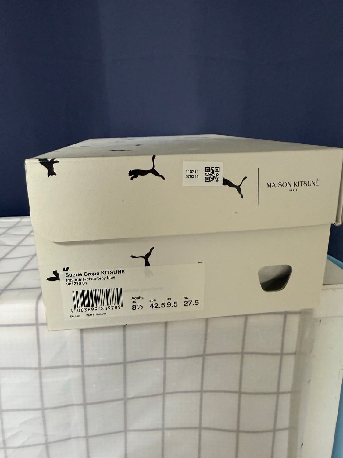 푸마X메종키츠네 스웨이드 크레페 275 상품이미지9