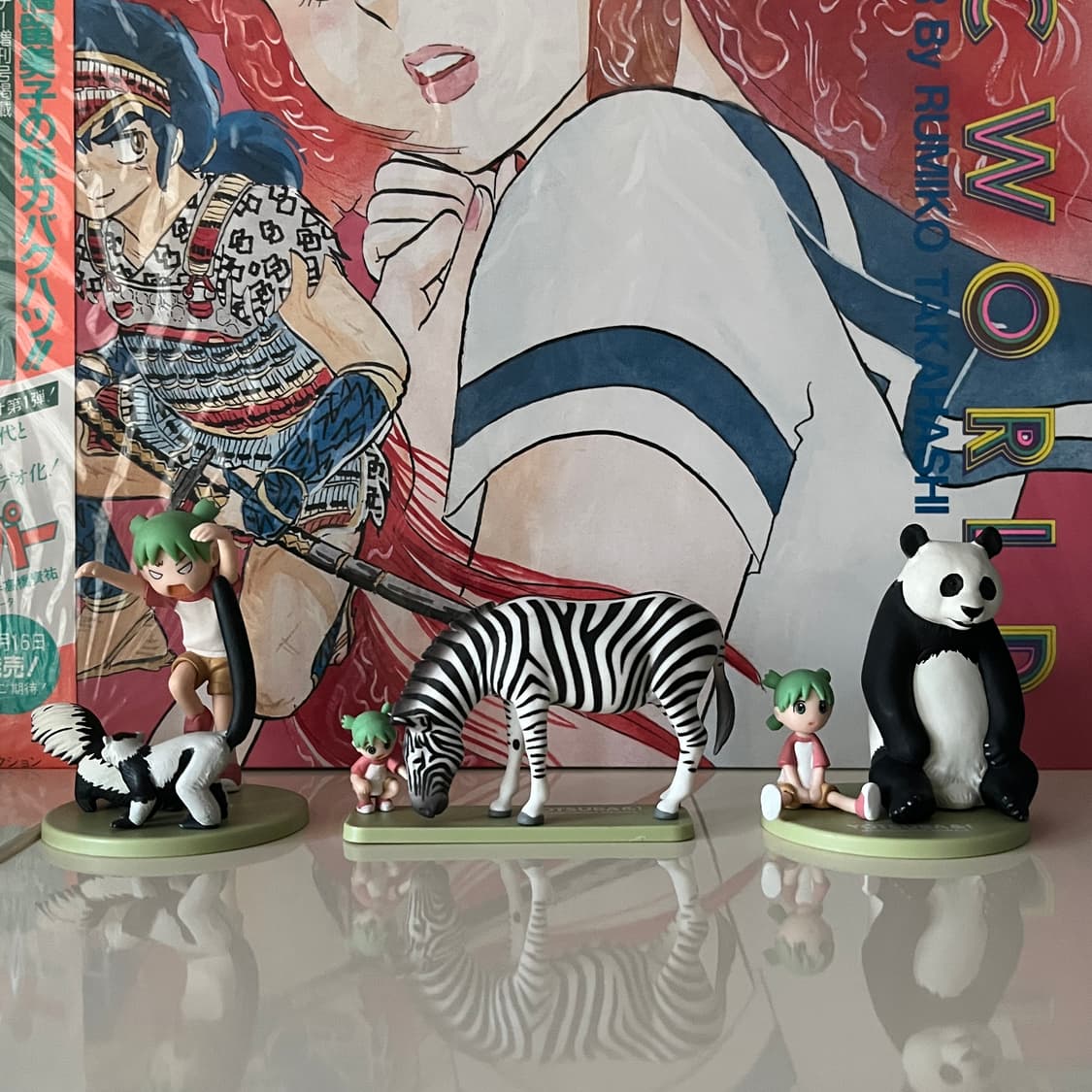 요츠바랑 흑백동물원 피규어 세트 상품이미지1