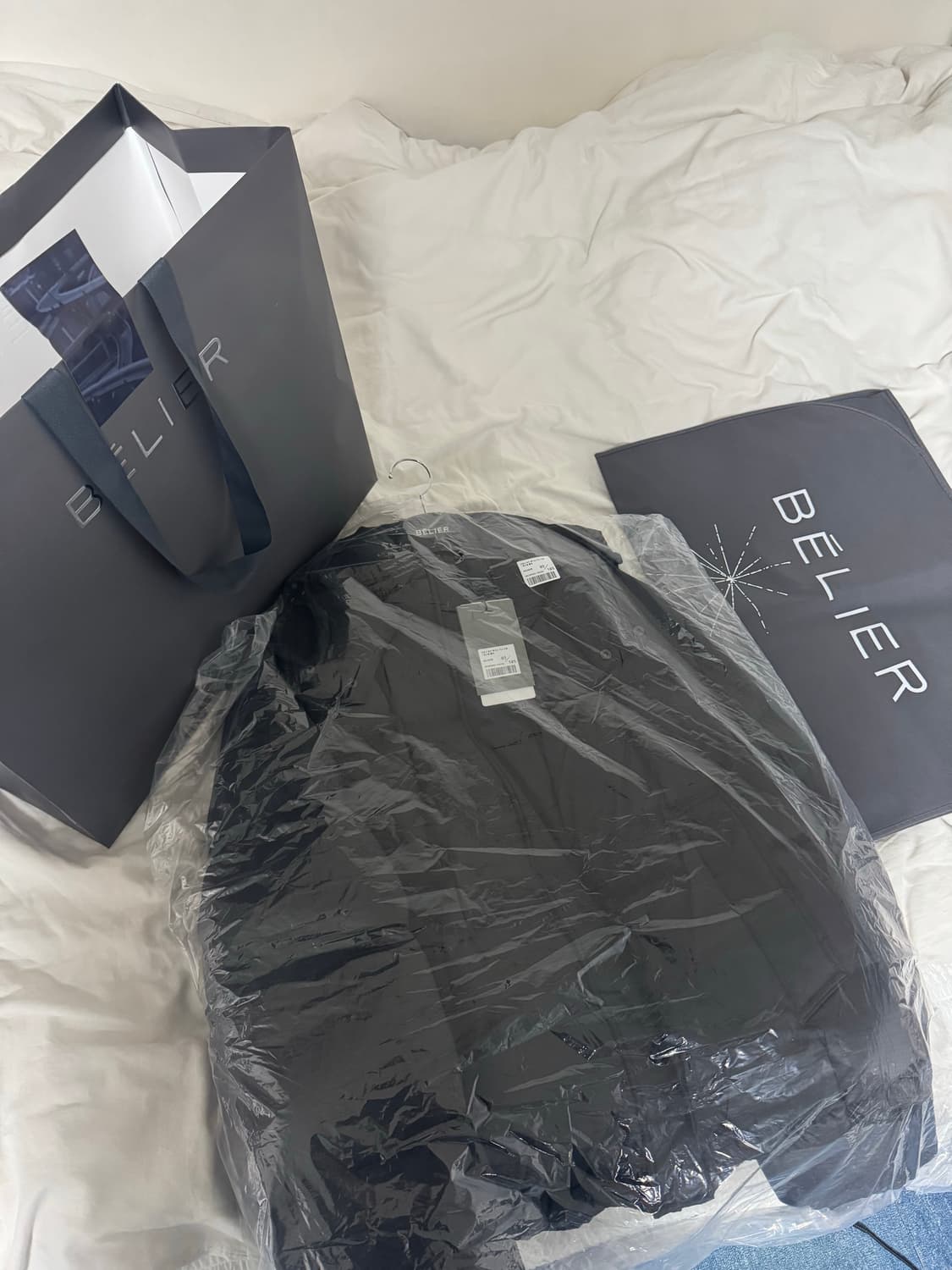 벨리에 크로스라인 후디드 구스다운 블랙 05/105 (립스탑 신상!)25 상품이미지3