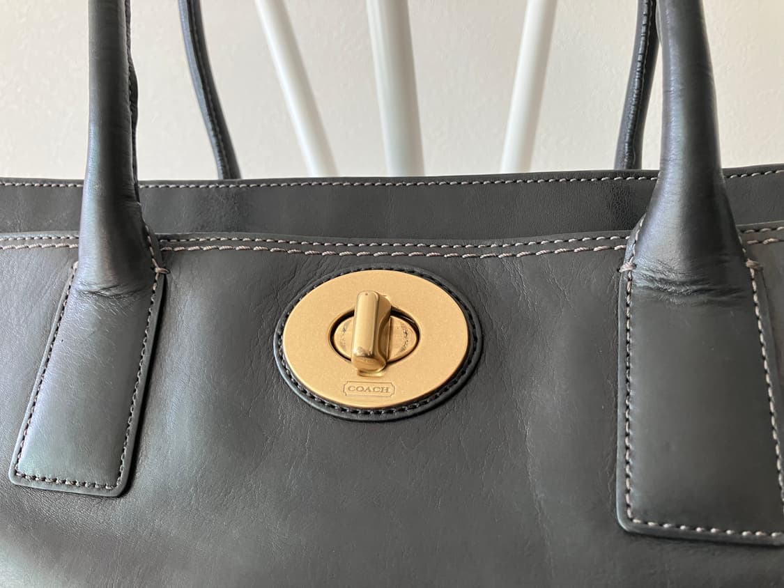 코치 블랙 토트백 숄더백 올드코치 y2k madeline bag 상품이미지2