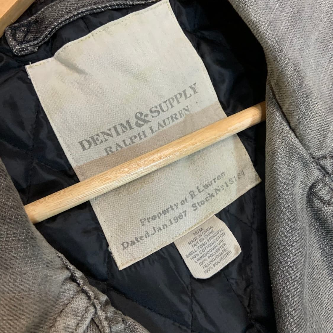 폴로 데님앤서플라이 데님 피코트 M 100 상품이미지2