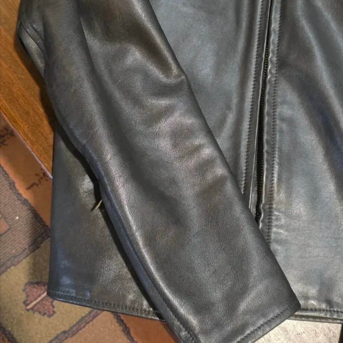 에어로레더 카페레이서 자켓  상품이미지2