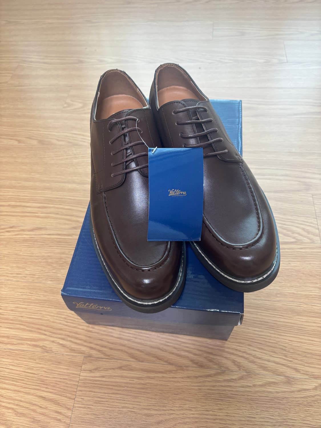 [새상품] 소가죽 구두 브라운 VOLTERRA  상품이미지1