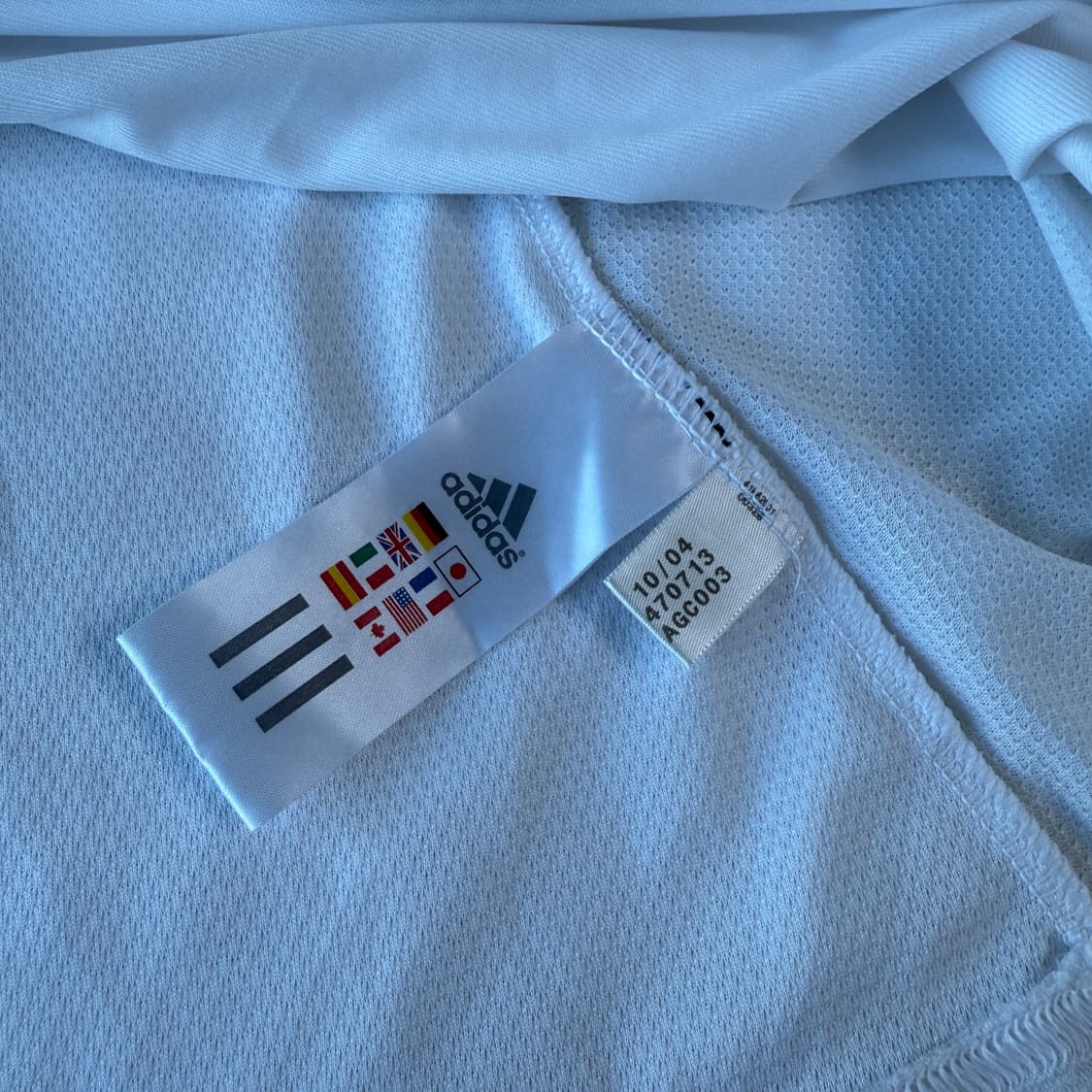 아디다스 베컴 져지 XL 상품이미지5