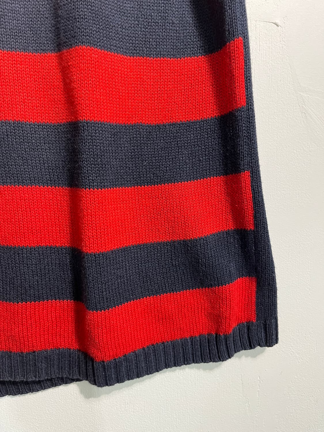 Burberry 버버리 로고 코튼 린넨 혼방 아가일 베스트 상품이미지10