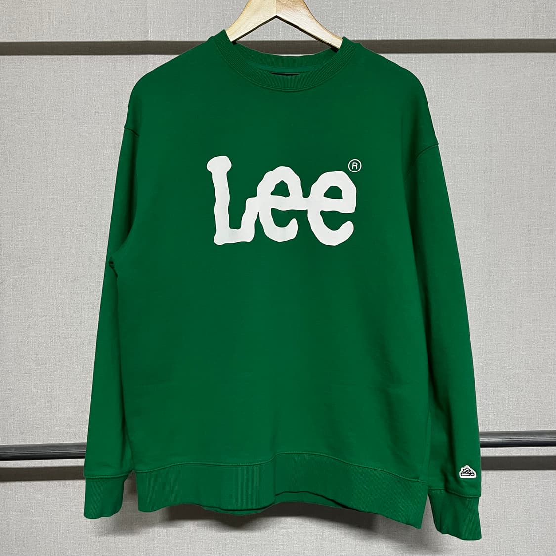 Lee 리 그린 맨투맨 M 상품이미지1