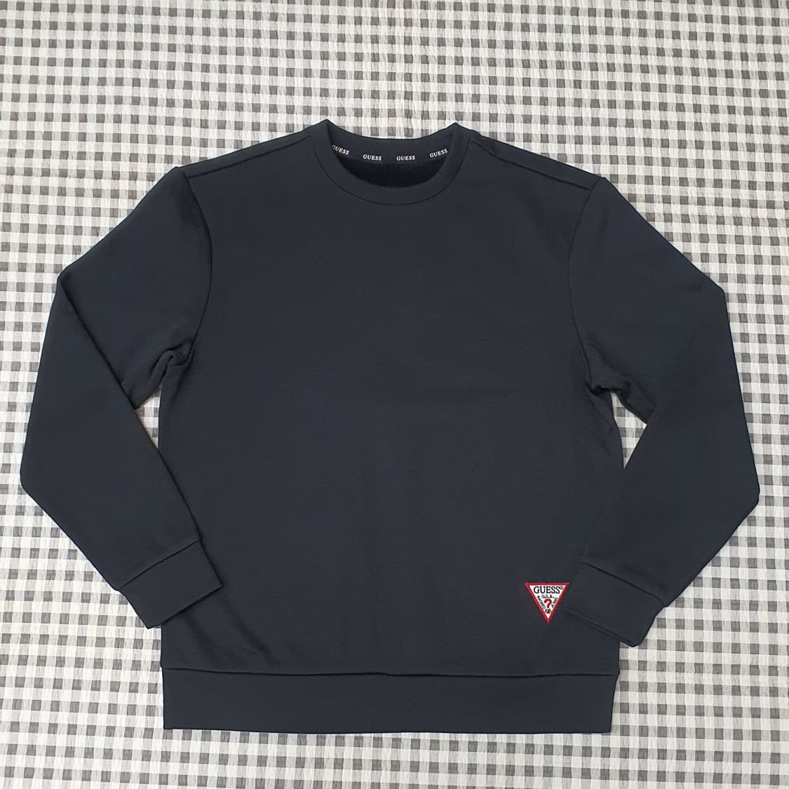 게스 기모 맨투맨 남자95~100 상품이미지1